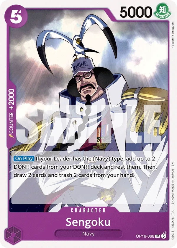 Sengoku #OP16-066 The Time of Battle One Piece card