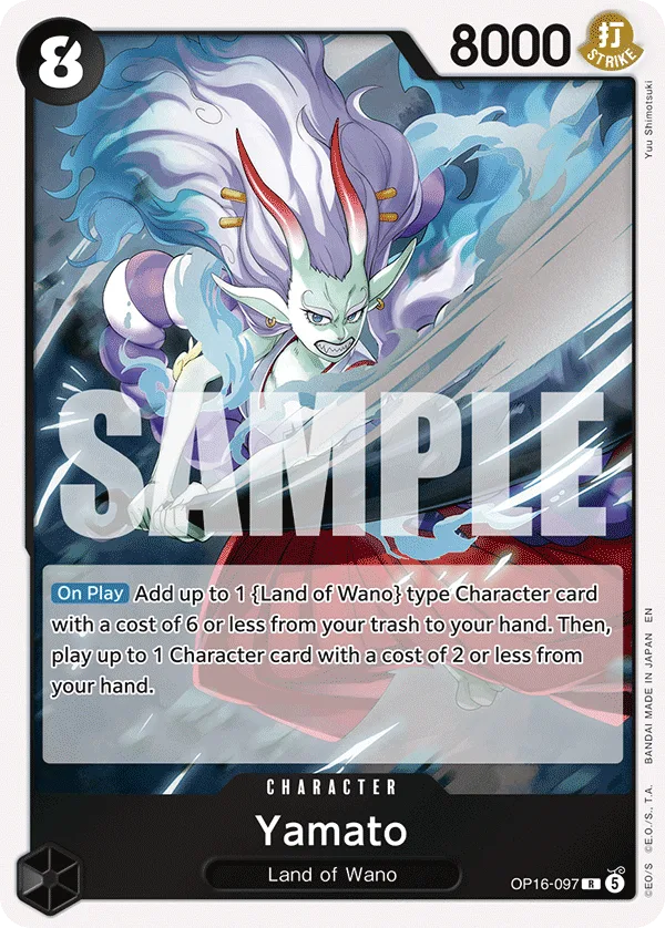 Yamato #OP16-097 The Time of Battle One Piece card
