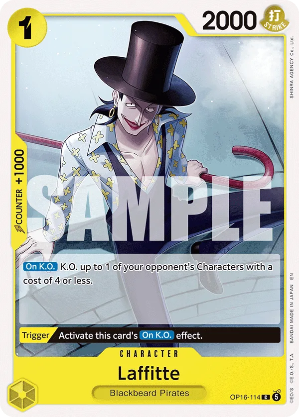 Laffitte #OP16-114 The Time of Battle One Piece card