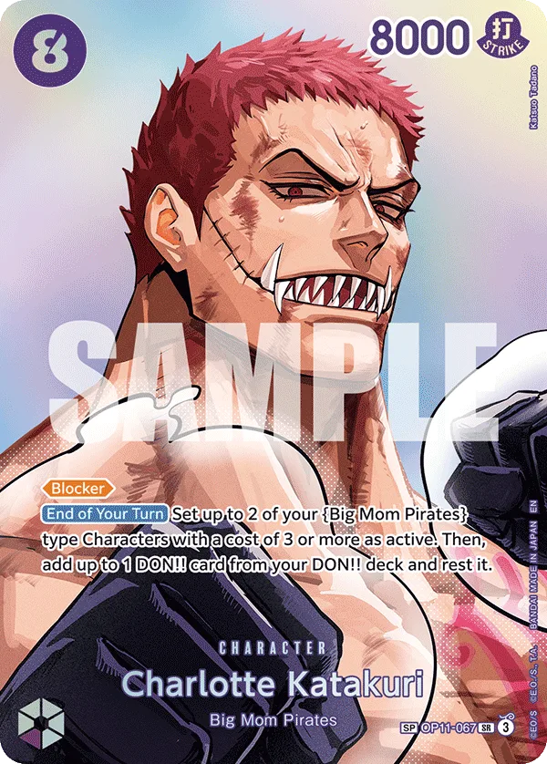 Charlotte Katakuri #OP11-067 The Time of Battle One Piece card