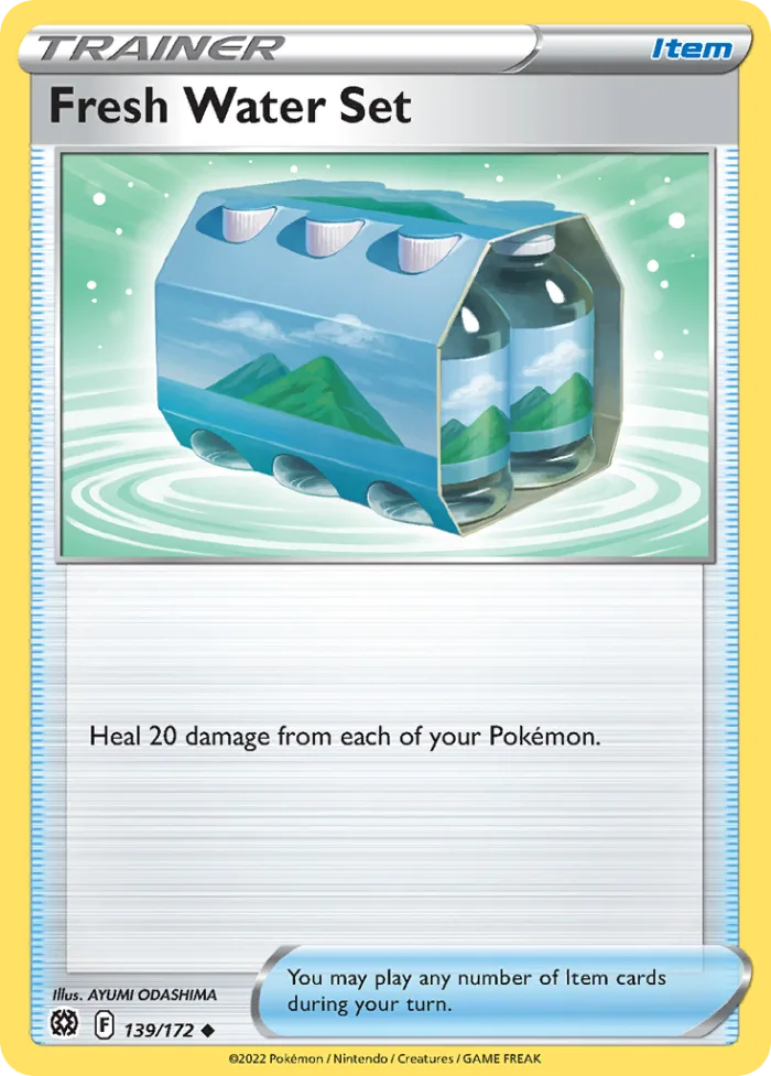 Fresh Water Set #139 Brilliant Stars Pokemon card