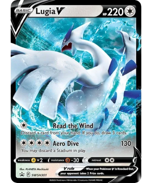 Lugia V #SWSH301 SWSH Black Star Promos Pokemon card