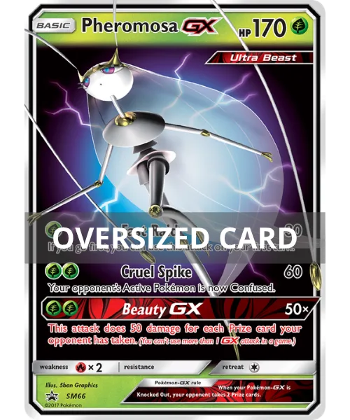Pheromosa-GX #SM66 SM Black Star Promos Pokemon card