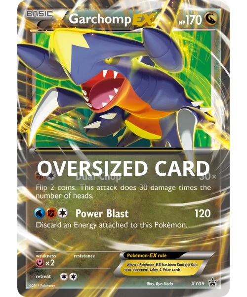 Garchomp #XY09 XY Black Star Promos Pokemon card