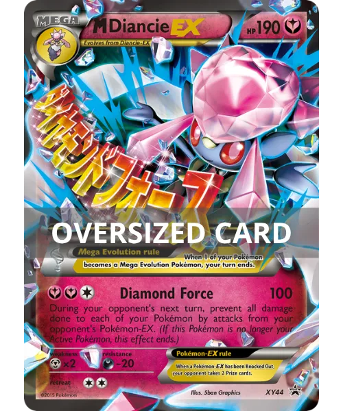 MDiancie EX #XY44 XY Black Star Promos Pokemon card