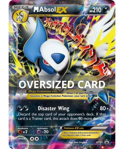 MAbsol EX #XY63 XY Black Star Promos Pokemon card