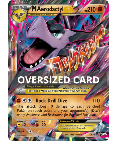MAerodactyl EX #XY98 XY Black Star Promos Pokemon card