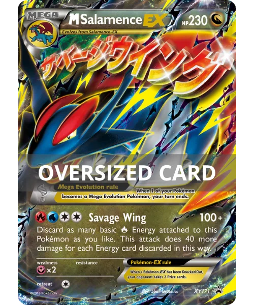 MSalamence EX #XY171 XY Black Star Promos Pokemon card