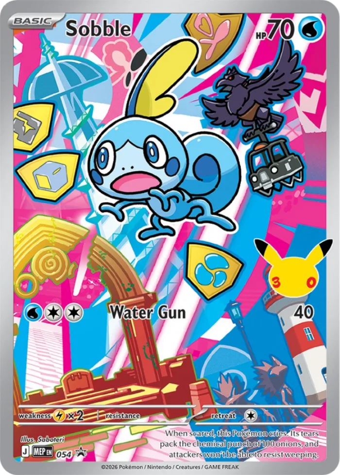 Sobble #MEP 054 MEP Black Star Promos Pokemon card