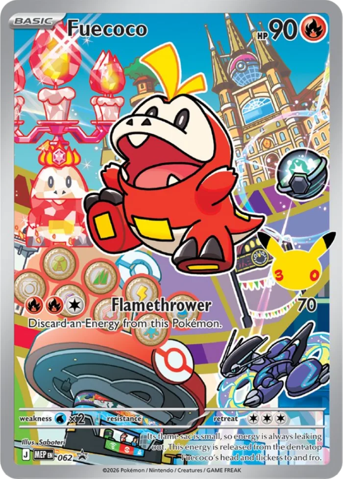 Fuecoco #MEP 062 MEP Black Star Promos Pokemon card
