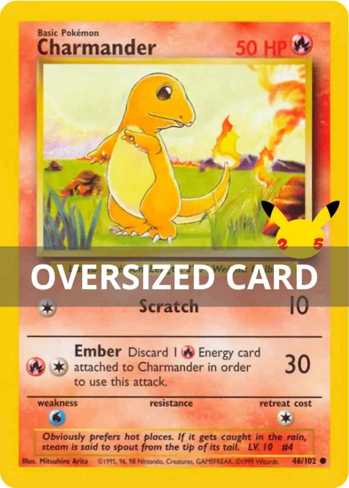 Charmander #BS 46 Base Pokemon card