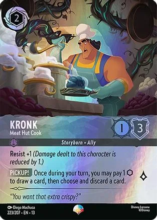 Kronk #223 Attack of the Vine! Disney Lorcana card