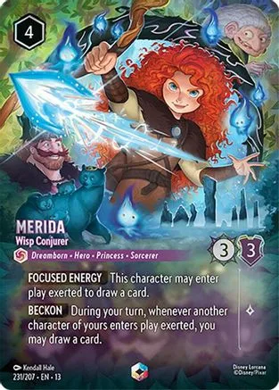 Merida #231 Attack of the Vine! Disney Lorcana card