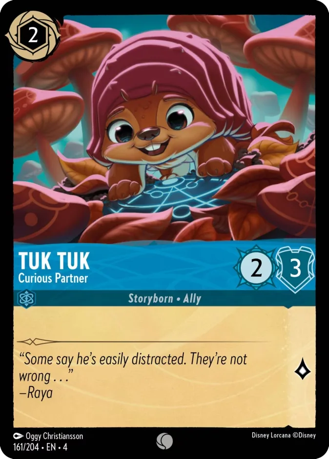 Tuk Tuk #161 Ursula's Return Disney Lorcana card