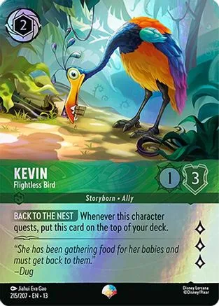 Kevin #215 Attack of the Vine! Disney Lorcana card