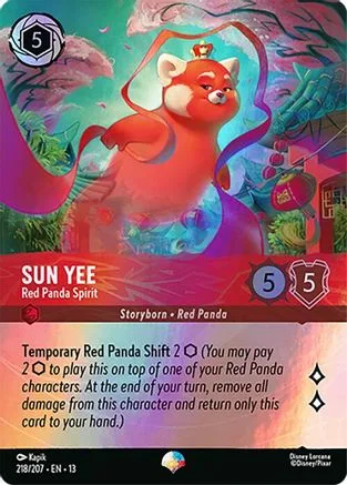 Sun Yee #218 Attack of the Vine! Disney Lorcana card