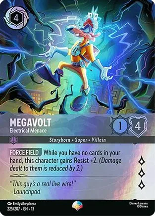 Megavolt #225 Attack of the Vine! Disney Lorcana card