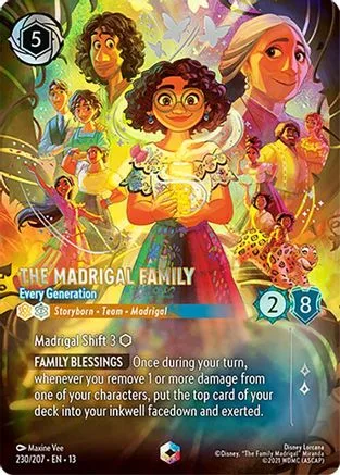 The Madrigal Family #230 Attack of the Vine! Disney Lorcana card