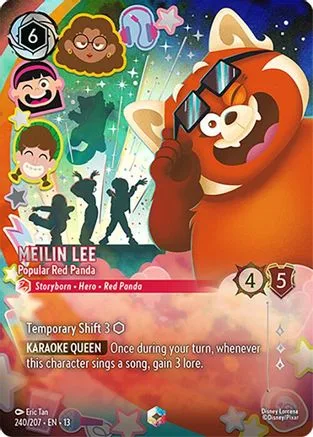 Meilin Lee #240 Attack of the Vine! Disney Lorcana card