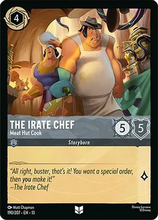 The Irate Chef #190 Attack of the Vine! Disney Lorcana card
