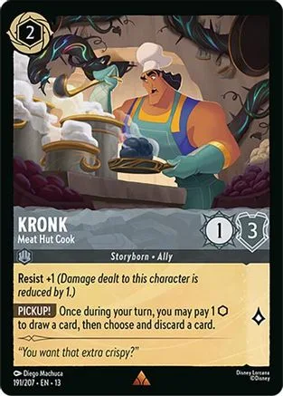 Kronk #191 Attack of the Vine! Disney Lorcana card