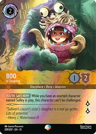 Boo #209 Attack of the Vine! Disney Lorcana card