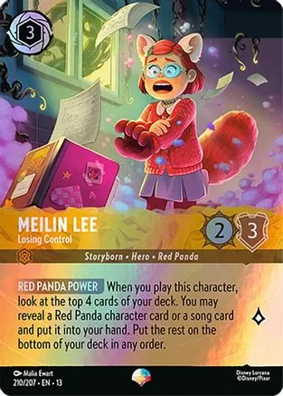 Meilin Lee #210 Attack of the Vine! Disney Lorcana card