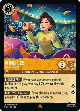 Ming Lee #002 Attack of the Vine! Disney Lorcana card