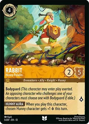 Rabbit #005 Attack of the Vine! Disney Lorcana card