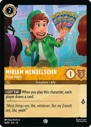 Miriam Mendelsohn #009 Attack of the Vine! Disney Lorcana card