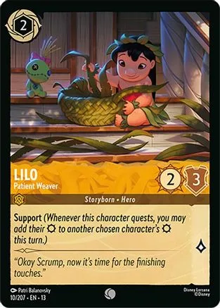 Lilo #010 Attack of the Vine! Disney Lorcana card