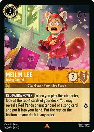 Meilin Lee #016 Attack of the Vine! Disney Lorcana card