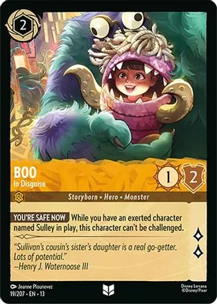 Boo #019 Attack of the Vine! Disney Lorcana card
