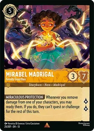 Mirabel Madrigal #025 Attack of the Vine! Disney Lorcana card