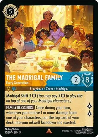 The Madrigal Family #030 Attack of the Vine! Disney Lorcana card