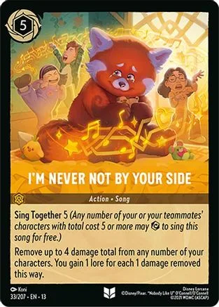 I'm Never Not by Your Side #033 Attack of the Vine! Disney Lorcana card