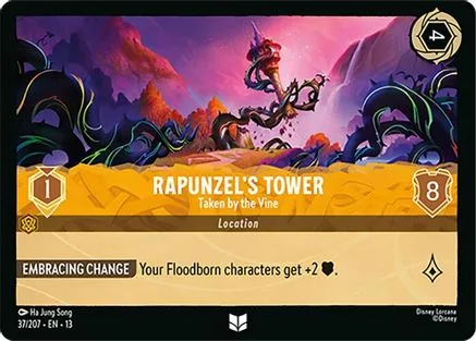 Rapunzel's Tower #037 Attack of the Vine! Disney Lorcana card