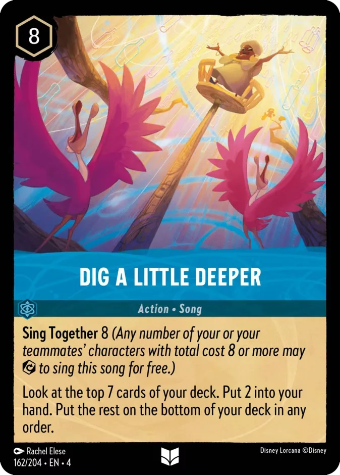 Dig a Little Deeper #162 Ursula's Return Disney Lorcana card
