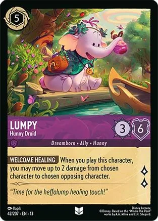 Lumpy #042 Attack of the Vine! Disney Lorcana card