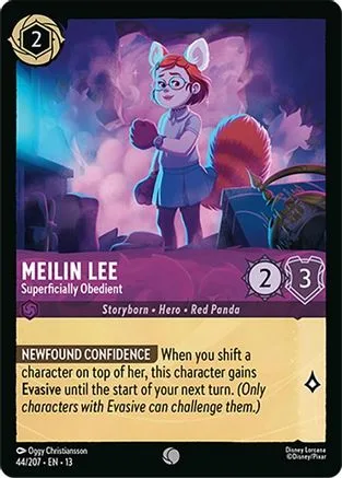 Meilin Lee #044 Attack of the Vine! Disney Lorcana card