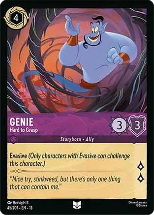 Genie #045 Attack of the Vine! Disney Lorcana card