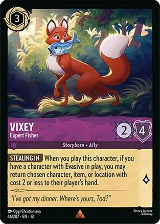 Vixey #046 Attack of the Vine! Disney Lorcana card