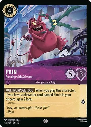 Pain #048 Attack of the Vine! Disney Lorcana card