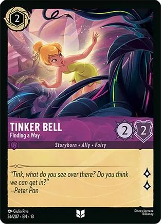 Tinker Bell #056 Attack of the Vine! Disney Lorcana card