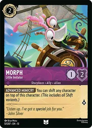 Morph #057 Attack of the Vine! Disney Lorcana card