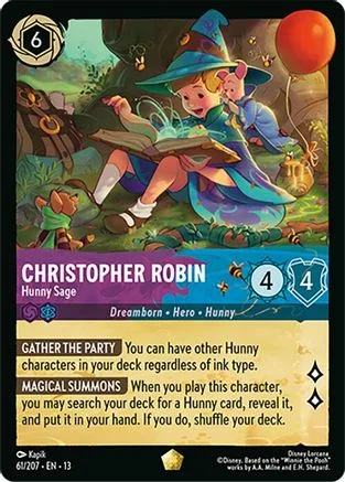 Christopher Robin #061 Attack of the Vine! Disney Lorcana card