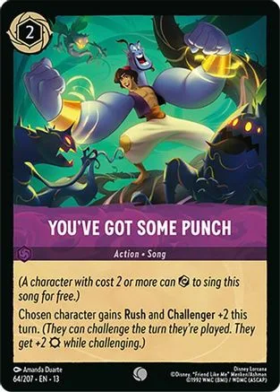 You've Got Some Punch #064 Attack of the Vine! Disney Lorcana card