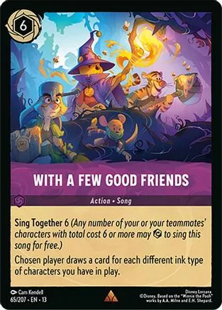 With a Few Good Friends #065 Attack of the Vine! Disney Lorcana card