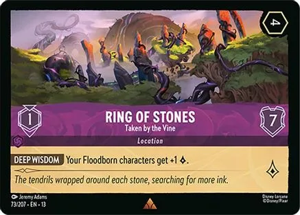 Ring of Stones #073 Attack of the Vine! Disney Lorcana card
