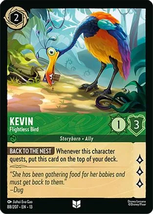 Kevin #088 Attack of the Vine! Disney Lorcana card